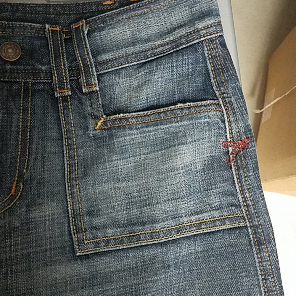 7 For All Mankind Jean Skirt - Picture 4 of 9